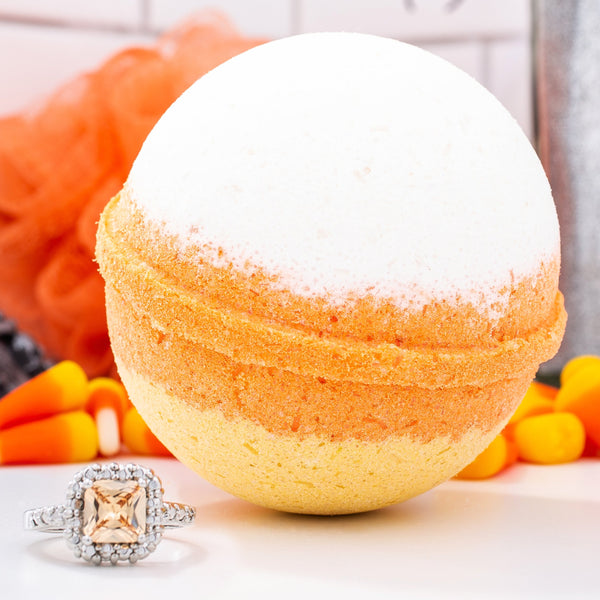 Candy Corn Bath Bomb